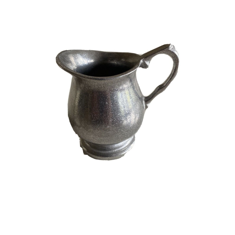 Country Ware Armetale Metal Creamer Pitcher Vintage Made in USA Pewter Style